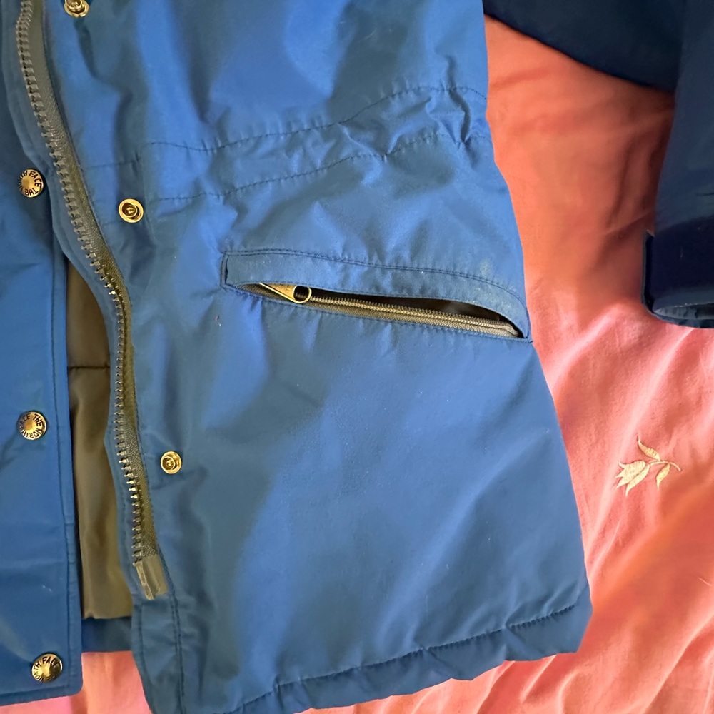 EUC North Face gortex insulated parka. Blue. Size small. - Picture 6 of 15